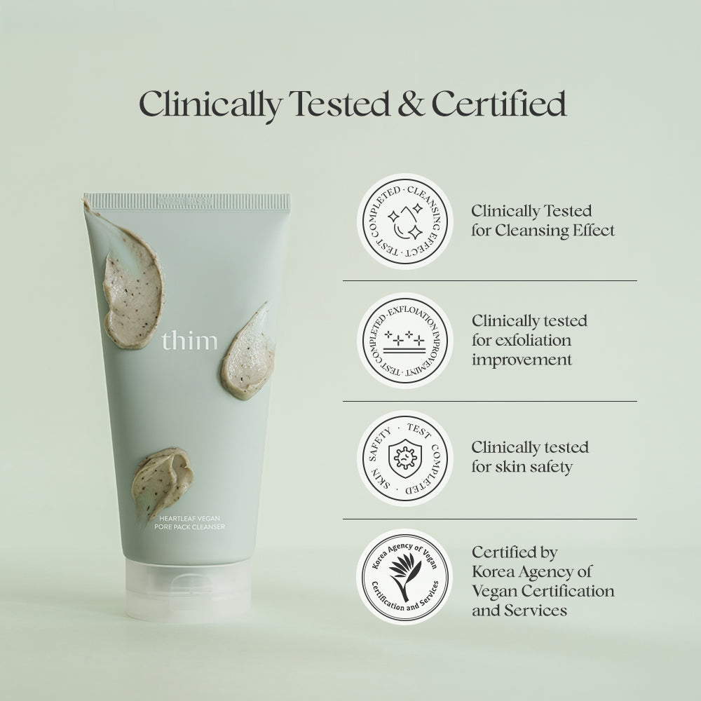 heartleaf vegan pore pack cleanser