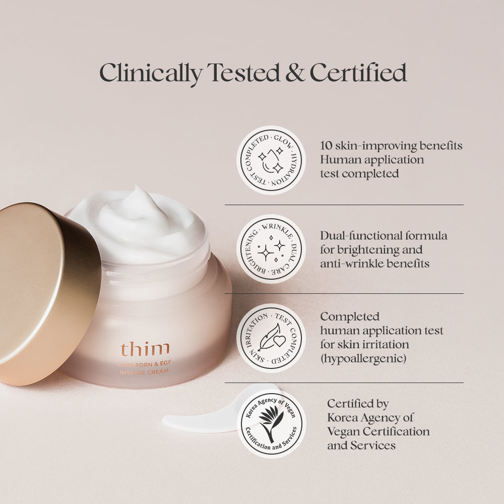 rose pdrn & egf intense cream