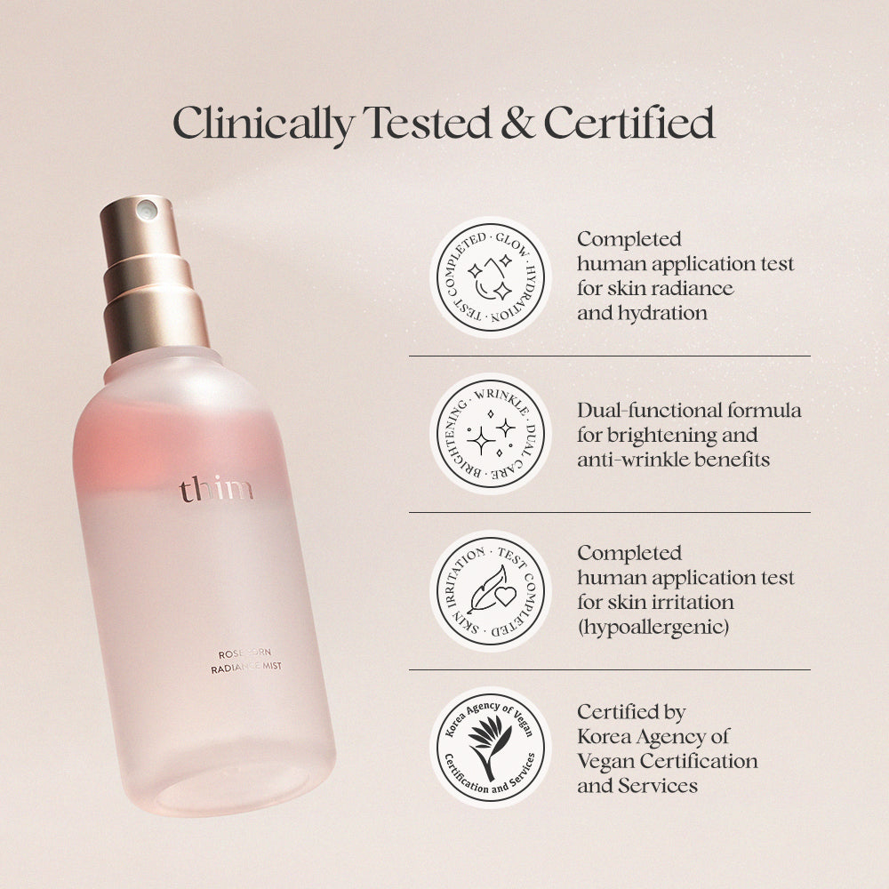 Rose PDRN Skincare Trio Set