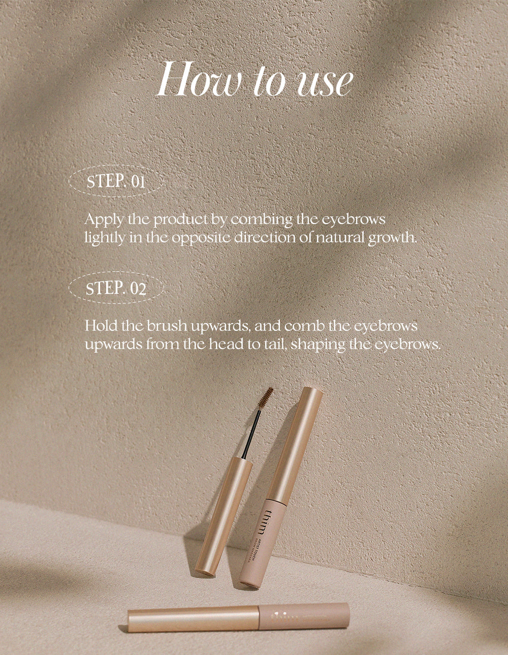 artist touch brow mascara