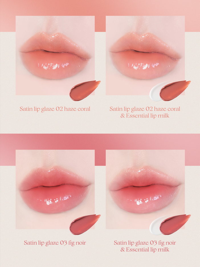 satin lip glaze