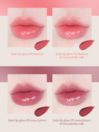 satin lip glaze