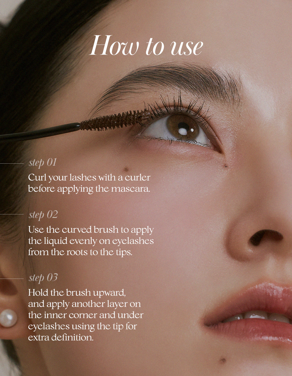 artist touch long lash mascara (2 color)