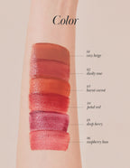 sheer matte liquid lip (5 color)